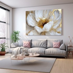 Resim Sevgi Çiçeği - 90x60 