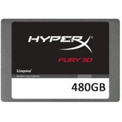 Resim Kingston HyperX Fury 3D KC-S44480-6F 2.5" 480 GB SATA 3 SSD Kingston