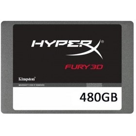 Resim Kingston HyperX Fury 3D KC-S44480-6F 2.5" 480 GB SATA 3 SSD 