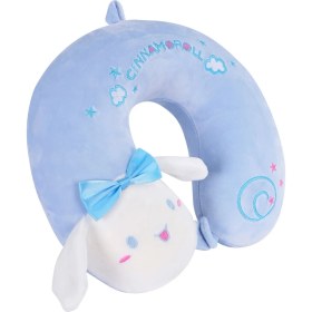 Resim NK12005-P Hayvanlı Ortopedik Eğlenceli Çocuk Seyahat Visco Boyun Yastığı 