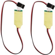 Resim Guiwuu 2x Vinç Uzaktan Kumanda Alıcı Kablosu 1/10 Eksenel SCX10 Trx4 D90 CC01 Rc Paletli Araba Parçaları (Yurt Dışından) 