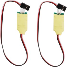 Resim Guiwuu 2x Vinç Uzaktan Kumanda Alıcı Kablosu 1/10 Eksenel SCX10 Trx4 D90 CC01 Rc Paletli Araba Parçaları (Yurt Dışından) 