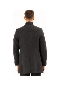 Resim Plt8369 Dewberry Palto-Düz Antrasit-Düz Antrasit 