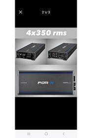 Resim ÖYKÜ SOUND XAP 350.4 FORXXX MİDRANGE ANFİSİ 