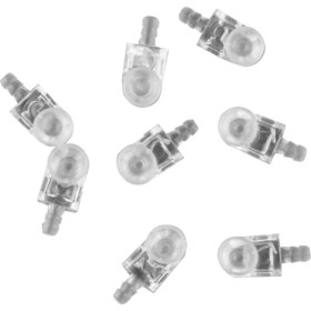 Resim Home Puzzle Febris Vantuzlu Şeffaf Raf Pimi 8 Adet 