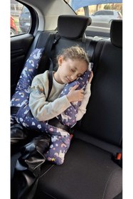 Resim Coco Dilek Unicornlu seyehat yastığı,oto koltuk yastığı, emniyet kemeri yastığı 