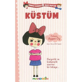 Resim Kırmızı Kurdele Mavi Papyon 3 Küstüm 