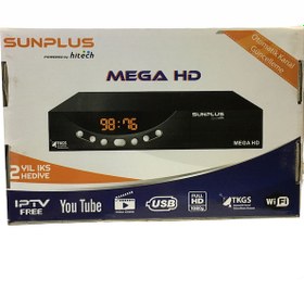 Resim Sunplus Hitech Mega Hd Kutulu Uydu Alıcısı 