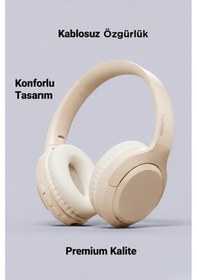 Resim Lenovo TH53 Bluetooth 5.1 Kulak Üstü Kulaklık 