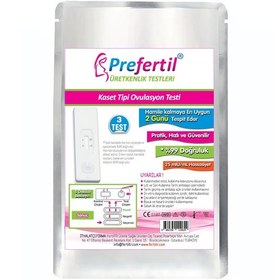 Resim Kaset Tipi Ovulasyon Yumurtlama Testi - 1 Paket 3 Test 
