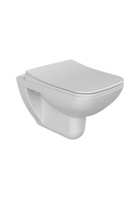 Resim Turkuaz Cerastyle Duru Asma Klozet + Yavaş Kapanır Kapak 