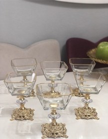 Resim Paşabahçe Çerezlik Şeffaf Gold 