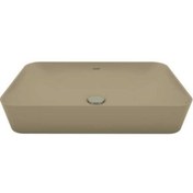 Resim Creavit Ultra Lavabo 60cm Cappucino Mat 