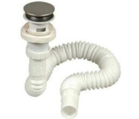 Resim Stoplu Otomatik Lavabo Sifonu Lavabo Sifonu 