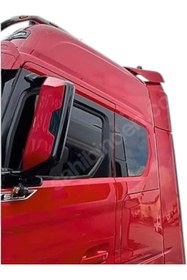 Resim Autovia Ford F-Max 2019 ve Sonrası Araca Özel Yataklık Camı (Cam Görünümlü Piano Black Pleksi) 