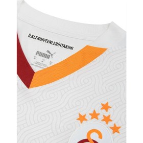Resim Galatasaray Orijinal 2024/2025 5 Yıldız Deplasman Forma Atkı ve Hediyelik Ahşap Kutulu 