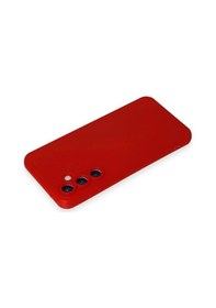 Resim Galaxy S24 Kılıf Nano İçi Kadife - Kırmızı 