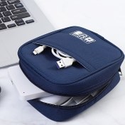 Resim Taşınabilir Su Geçirmez Dijital Organizatör Çantası - Kablo, Kulaklık, USB & Power Bank Saklama Kılıfı, Ev Düzeni için Saklama Kutuları 