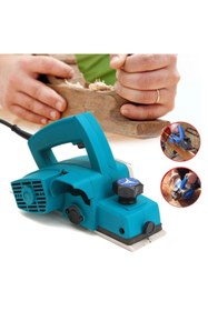 Resim stilmax Sjs Metal Sanzıman 3000 W Çift Bıçaklı Professional Planya Makinası + Bıçak 