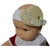 Resim çınar bahçesi Şapka Model Bebek Saç Bandı - Pamuklu Ve Esnek Malzemeden Üretilmiştir. 