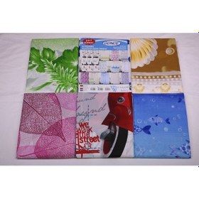 Resim Banyo Perdesi Kumaş 100X200 Çok Renkli 