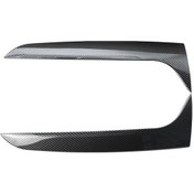 Resim Pazly Audi A4 B8 Allroad 2009-2016 Arka Kamera Yan Spoiler - Siyah/karbon Desenli Hafif Plastik 