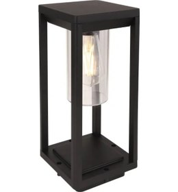 Resim Forlife 60 Watt Rustik Tasarımlı Solar Alüminyum Bollard Aydınlatma Armatürü Fl-3304 