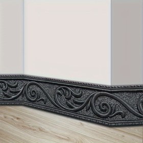 Resim Kendinden Yapışkanlı 3D Etek Çizgisi Duvar Stickerı - TV Arka Planı & Kapı Çerçeveleri için Kolay Uygulanabilir Bel Çizgisi Sınırı, Ev Dekorasyonu Vurgusu 