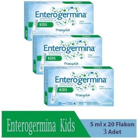 Resim Enterogermina Kids Probiyotik Çocuk 5 ML x 20 Flakon 3'lü 