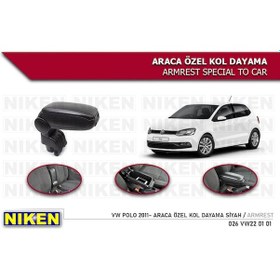 Resim Vw Polo 6R Kol Dayama Kolçak Vidasız Konsol 2011+ Niken 