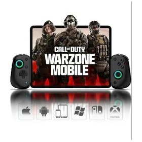 Resim Bsp D8 Pro Rgb Telefon Tablet P3 P4 Android Ios İçin Bluetooth 5.2 Joystick Gamepad Siyah 