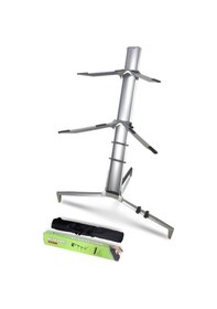 Resim Lastvoice Ks-20gr Silver Profesyonel Ultimate Org Standı Sehpası Çift Katlı Çantalı 