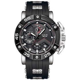 Resim Fochsia Lıge Genç Kız Kolej Tarzı Silvery Black Kordonlu Analog Kuartz Saati Diğer 