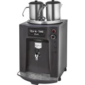 Resim Remta 2 Demlikli 23 Lt Premium Jumbo Çay Makinesi Siyah - DE11P 