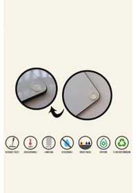 Resim Model 22 Cam Ocak Koruyucu ve Cam Kesme Tahtası 50 CM X 56 CM Tek 