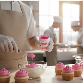 Resim Pembe Jel Boya 30 Gr Konsantre Jel Gıda Boyası 