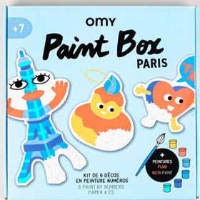 Resim OMY Paint Box Sayılarla Boyama - Paris 