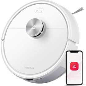 Resim Roborock Q8 Akıllı Robot Süpürge Beyaz 10.000 Pa HyperForce Emiş Gücü 