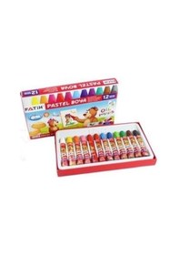 Resim Pastel Boya Fatih Marka 12 Renk 