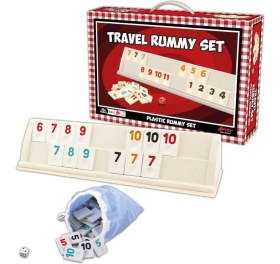 Resim Belle Fusion Mey Ithalat® 1010402 Travel Rummy Set ,star Okey 