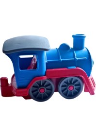 Resim Enfal Oyuncak Sevimli Tren Lokomotif 