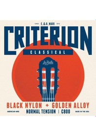 Resim La Bella C800 Klasik Gitar Teli Korozyona Dayanıklı Altın Kapla 