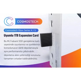 Resim Cosmostech Xbox Series x / S Uyumlu 1tb Expansion Card - Harici Konsol SSD M.2 Depolama Genişletme Kartı 