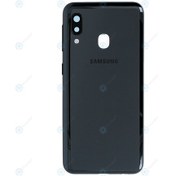 Resim BYR Samsung A20 E Siyah Kasa + Kapak + Yan Tuşlar, LENS HARİÇ 