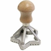 Resim dinckitchen Ravioli Kalıbı Yıldız alüminyum ravioli kalıbı 6×9 cm. 