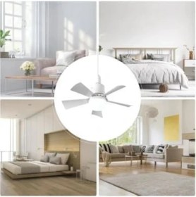 Resim Cata Cata Karayel Fan LED Işıklı Vantilatör 82W Kumandalı Ampul Ct- 1155 