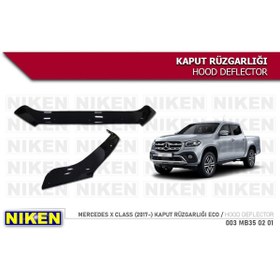 Resim Niken Mercedes X Class Kaput Rüzgarlığı Koruyucu 2017 