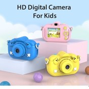 Resim Rogfer Dc501 2.0 İnç 4x Zoom Hd Dijital Fotoğraf Makinesi Mini Çocuk Fotoğraf Makinesi, Renk: Sarı - Diğer 