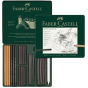 Resim Faber-Castell Pitt M.chrome İşlenmiş Kömür Seti 