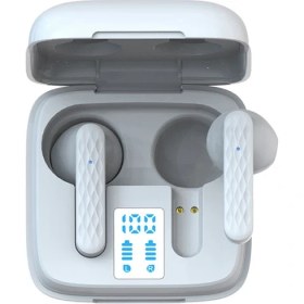 Resim ZSZH Pro 9 Tws Dokunmatik Kontrol Wiress Kulaklık LED Ekran Beyaz (Yurt Dışından) 